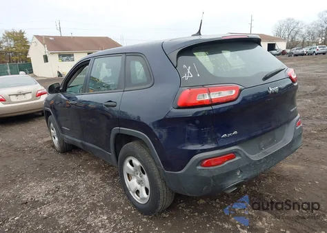 2014 Jeep Cherokee Sport z USA, uszkodzony, nr VIN 1C4PJMABXEW225064